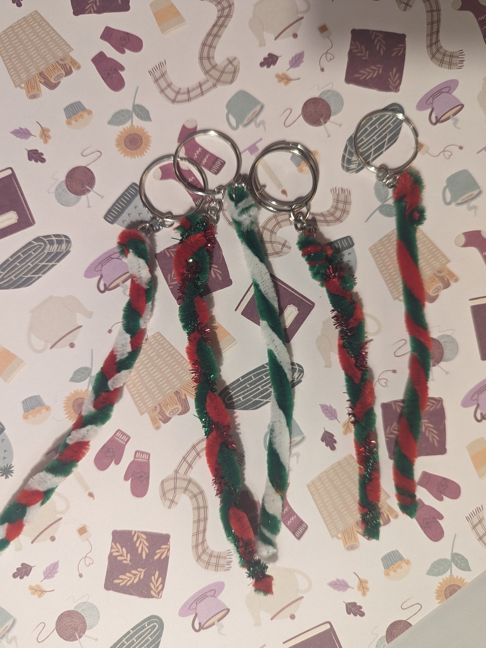 Handmade Holiday Keychains - Picture 2 of 3